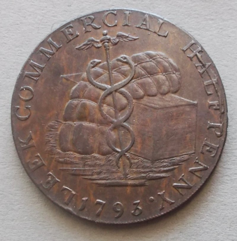 Leek-Halfpenny-Token